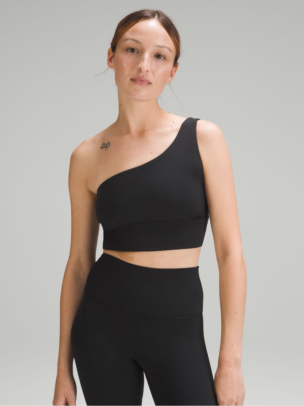 Lululemon Align Asymmetrical Bra *Light Support, A/B Cup in Black